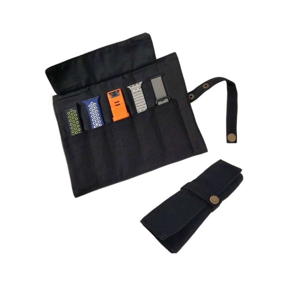 canvas rollup travel organizer